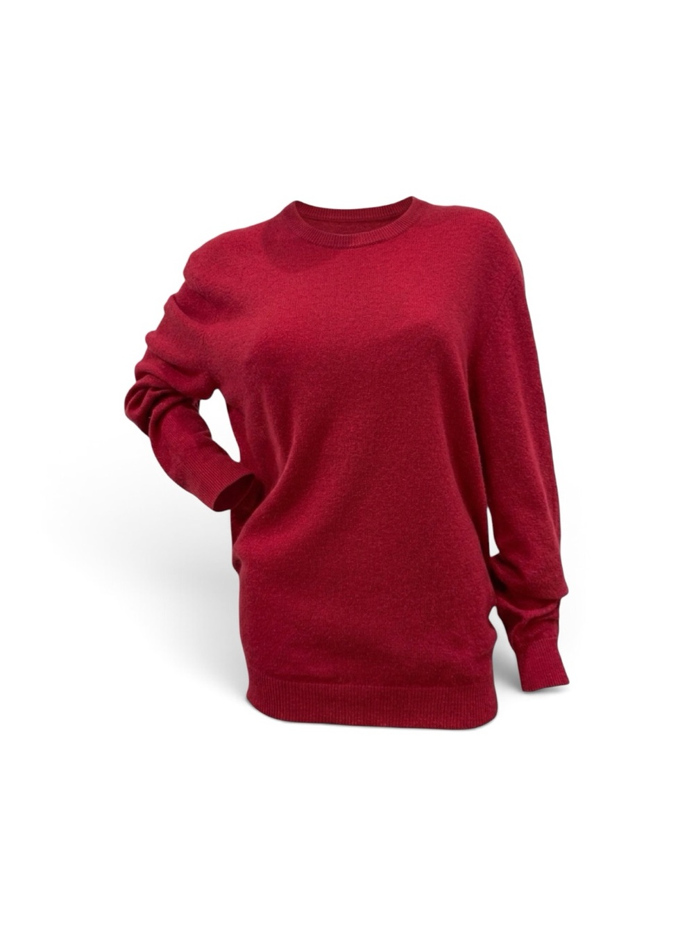 Cashmere Club Room Women's Red Crewneck Sweater